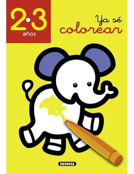 Ya sé colorear 2-3 años