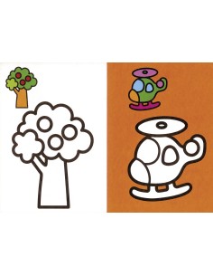 Ya sé colorear 2-3 años 2