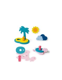 Puzzle para el baño Isla del Tesoro 2