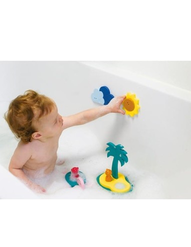 Puzzle para el baño Isla del Tesoro