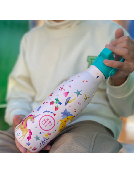 The Kids Bottle - Funny unicorns 350ml