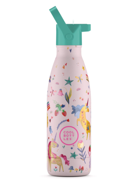The Kids Bottle - Funny unicorns 350ml