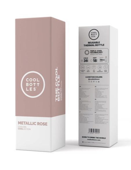 The Bottle - Metalic Rose 750ml NEW