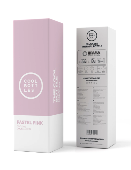 The Bottle - Pastel Pink 750ml NEW
