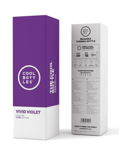 The Bottle - Vivid Violet 750ml NEW
