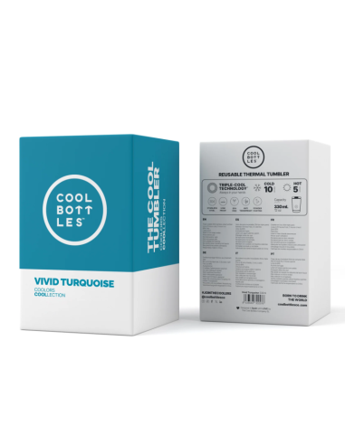 The Tumbler - Vivid Turquoise330ml