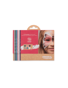Paleta de pintura facial de 6 colores - Mundos encantados / Namaki