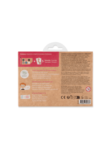 Paleta de pintura facial de 6 colores - Mundos encantados / Namaki