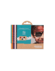 Paleta de pintura facial de 6 colores - Arcoíris / Namaki