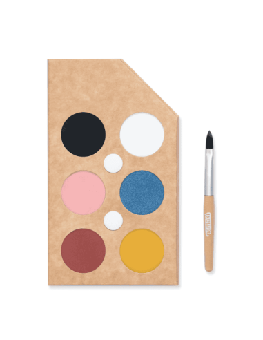 Paleta de pintura facial de 6 colores - Arcoíris / Namaki