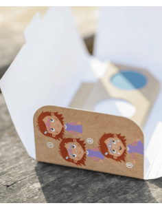 Paleta de pintura facial de 3 colores - Princesa y Unicornio 2