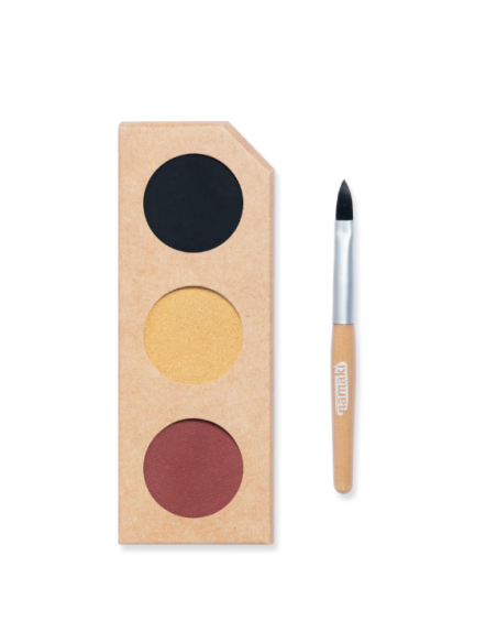 Paleta de pintura facial de 3 colores - Ninja & Superheroes
