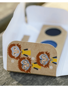 Paleta de pintura facial de 3 colores - Caballero y superhéroe 2