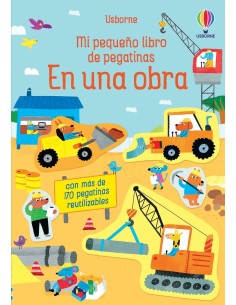 Mi libro de pegatinas  En una Obra