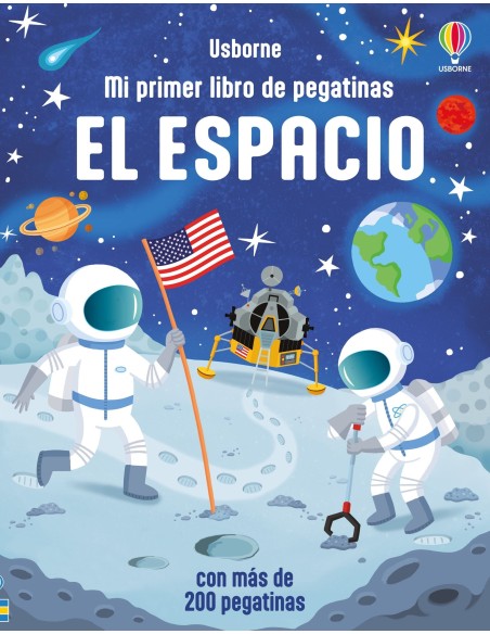 Mi libro de pegatinas  El espacio