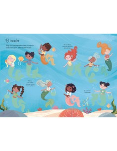 Mi libro de pegatinas  Sirenas 2