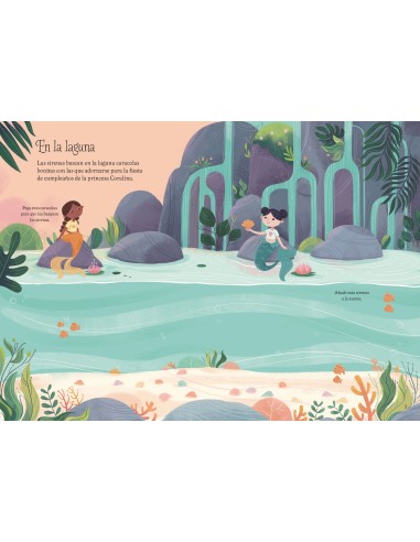 Mi libro de pegatinas  Sirenas