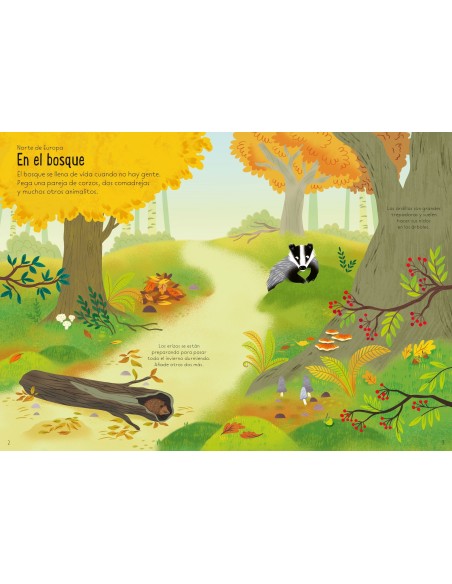 Mi libro de pegatinas Paisajes del mundo