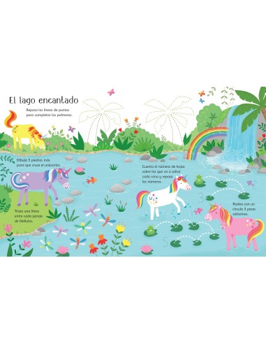 Libro Pizarra El mundo de los unicornios