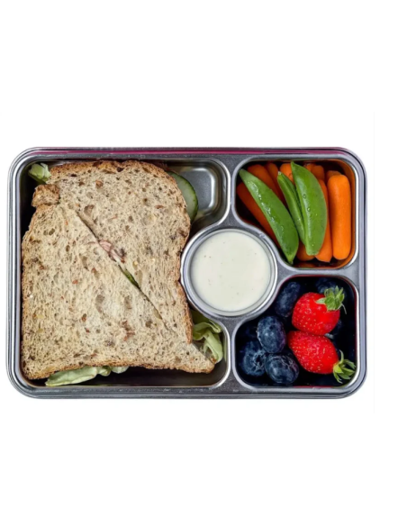 Fiambrera de Acero Inoxidable Yumbox Prêt - Twilight Blue Glitter