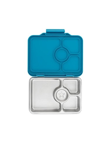 Fiambrera de Acero Inoxidable Yumbox Prêt - Twilight Blue Glitter
