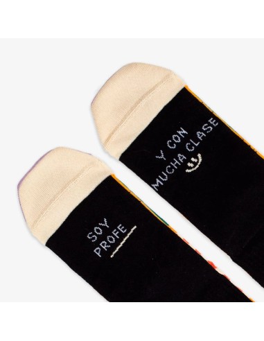 Kit Taza + calcetines "Profe con clase"