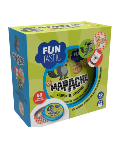 MAPACHE - Juego de atención, estrategia y memoria