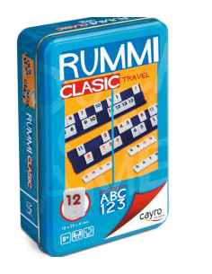 Rummi Clasic TRAVEL caja de metal