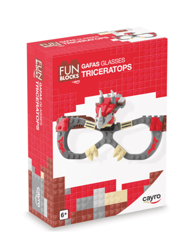 Fun Blocks Gafas Triceratops