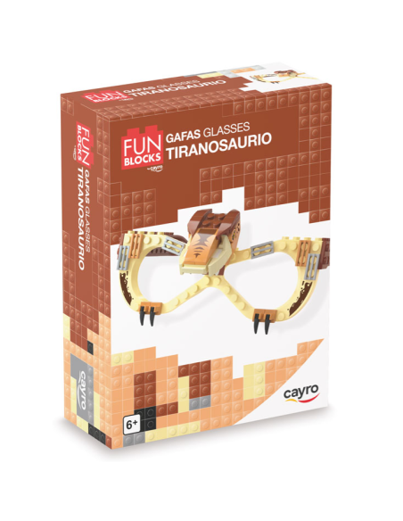 Fun Blocks Gafas Tiranosaurio