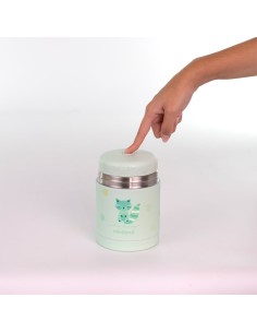 Termo acero sólidos 600 ml. Mint Miniland 2