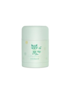Termo acero sólidos 600 ml. Mint Miniland