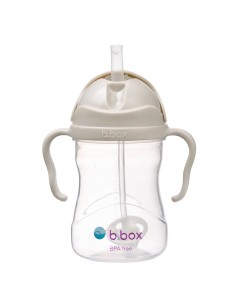 Taza con pajita flexible con pesa B.Box - Latte