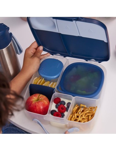 Fiambrera almuerzo con gel refrigerante B.Box - Midnight