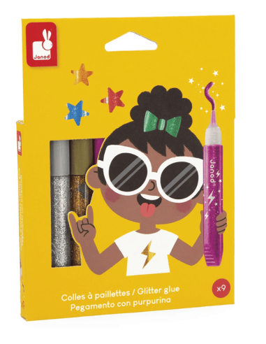 Glitter Glue x9 tubos