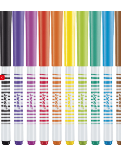 Pinceles de fieltro x10 2