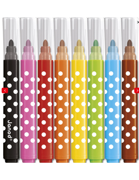 Rotuladores Jumbo x8