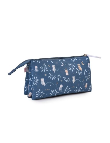 Estuche 3 compartimentos  Magical Forest