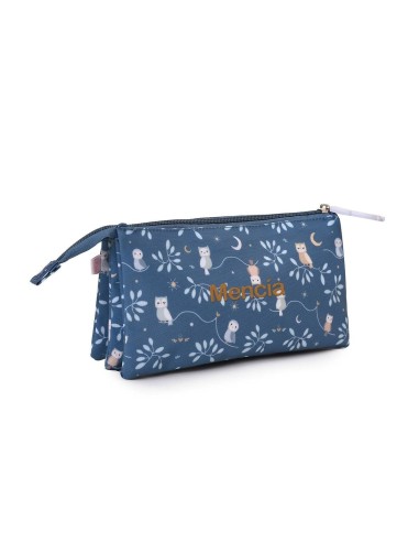 Estuche 3 compartimentos  Magical Forest