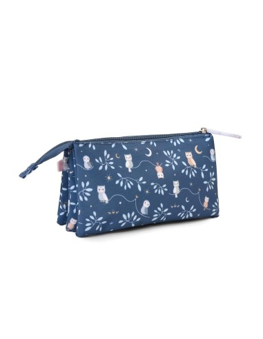 Estuche 3 compartimentos  Magical Forest