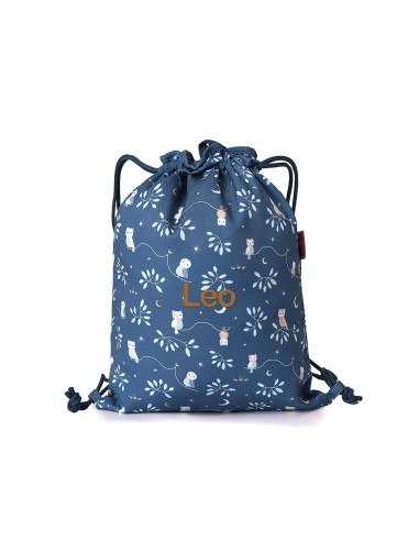 Mochila saco tela  Magical Forest