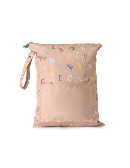 Bolsa impermeable grande   Funny Letters