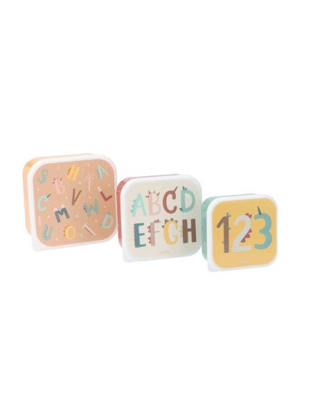 3 Cajas Almuerzo   Funny Letters