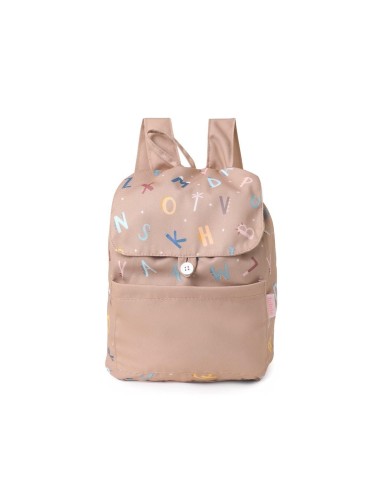 Mochila tela pequeña  Funny Letters