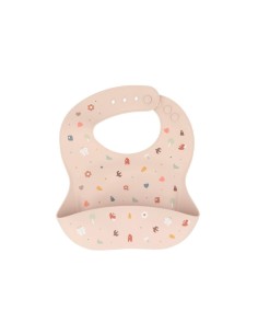 Babero Silicona  Geometric Nature