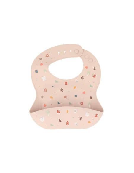 Babero Silicona  Geometric Nature