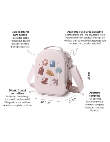 Bolsa Merienda Térmica 3D  Geometric Nature