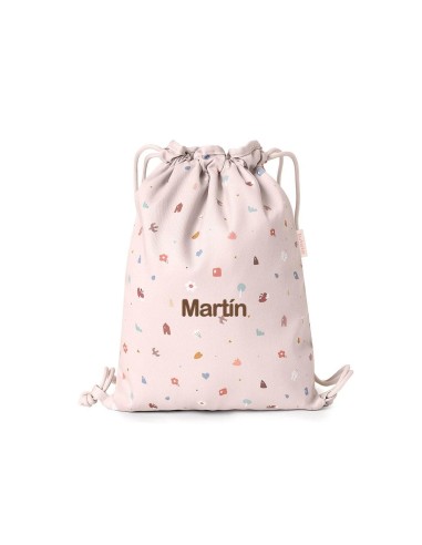 Mochila saco tela Geometric Nature