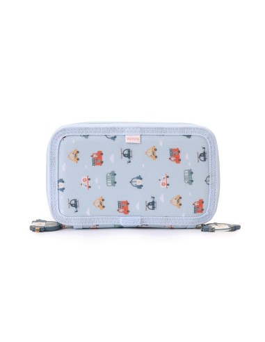 Estuche Plumier Doble  City Cars