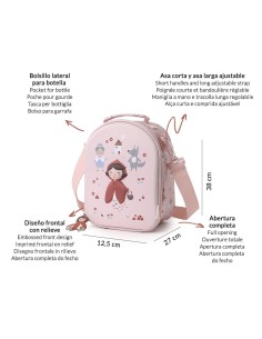 Bolsa Merienda Térmica 3D Little Red 2